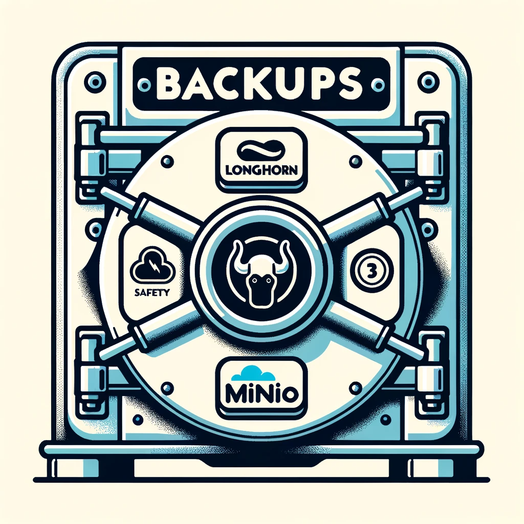 Backups longhorn digitalocean minio